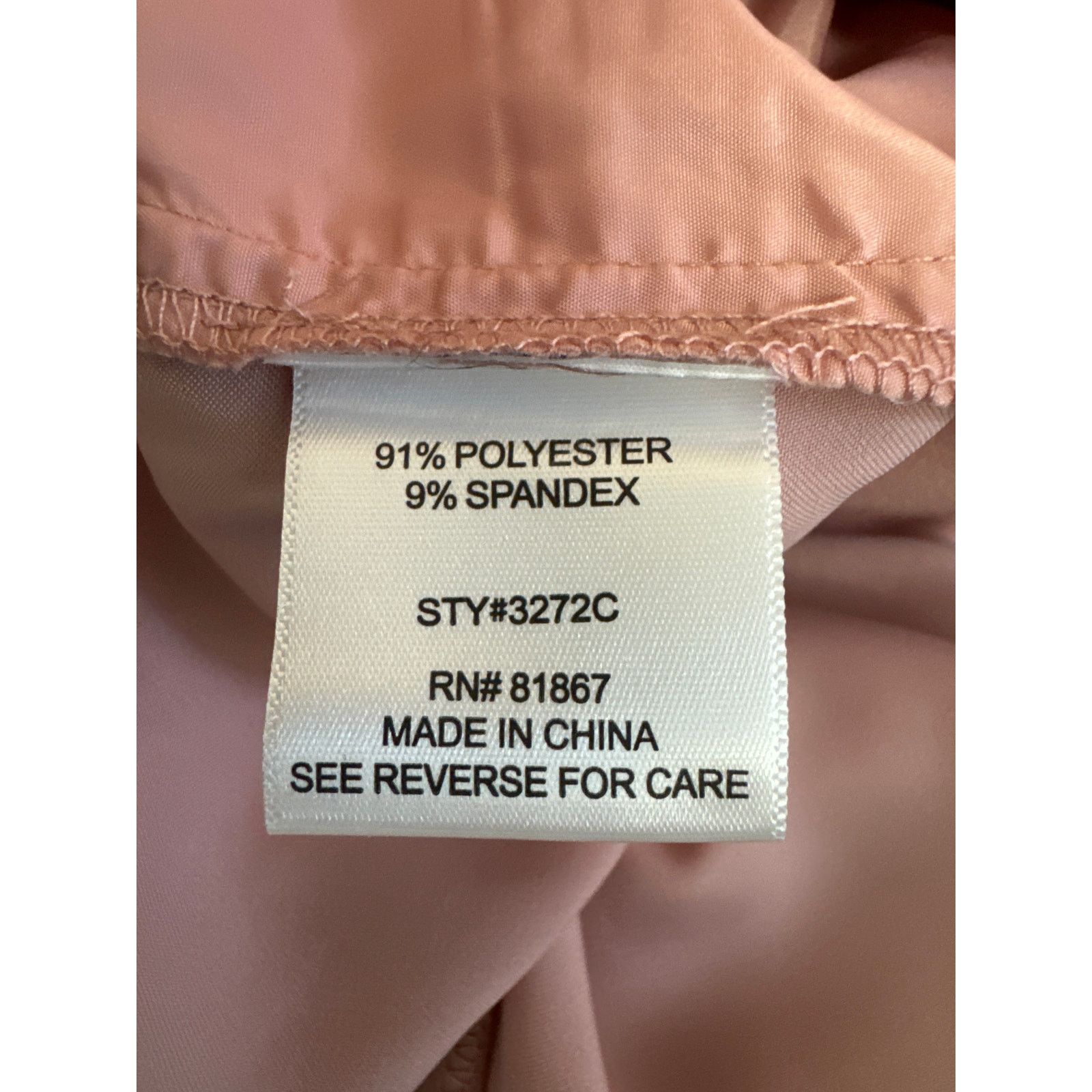 Other NWT Blue Sol Women's Satin Glitz Button Flare Size 14 Pants Size 36" / US 14 / IT 50 - 4 Thumbnail