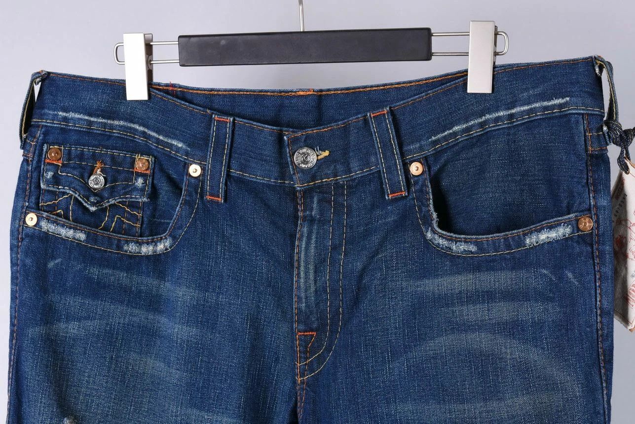 True Religion True Religion Billy Super T Denim Vintage Jeans W40 L34 Size US 40 / EU 56 - 2 Thumbnail