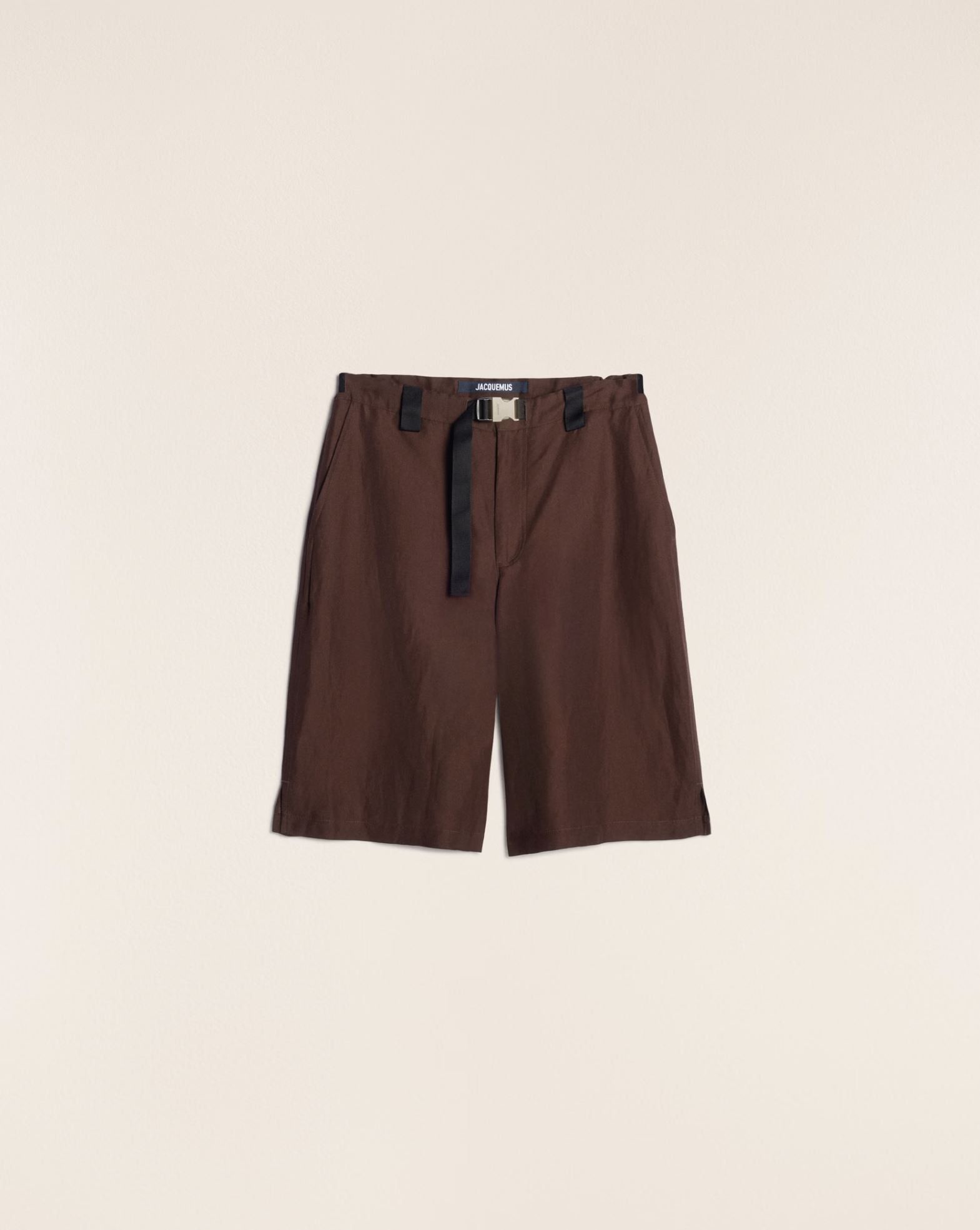 Jacquemus EU48 Linen Meio Utility Belt Buckle Short SS23 Le Raphia Size US 32 / EU 48 - 15 Thumbnail