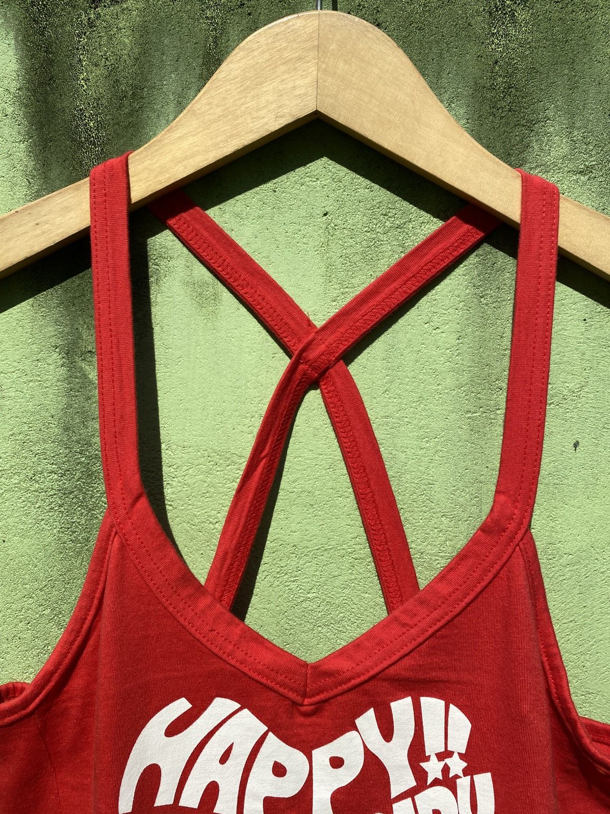Japanese Brand Y2K Cute Red MILKFED Pocket Tank Dress Sleeveless Top Size ONE SIZE - 2 Thumbnail