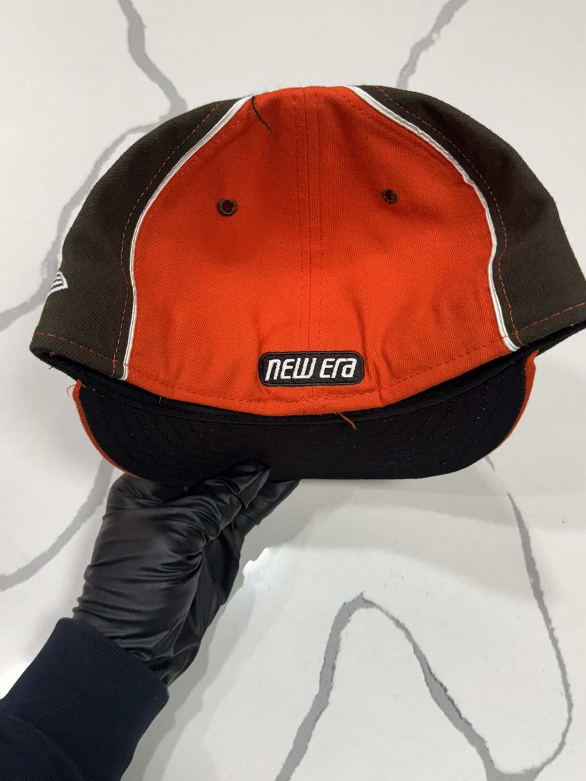 New Era Vintage New Era Cleveland Browns Fitted Cap Size ONE SIZE - 6 Thumbnail
