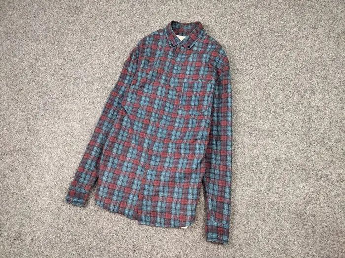 Flannel Vintage Flannel Shirt Travis Scott Style Y2K Style Size US M / EU 48-50 / 2 - 4 Thumbnail