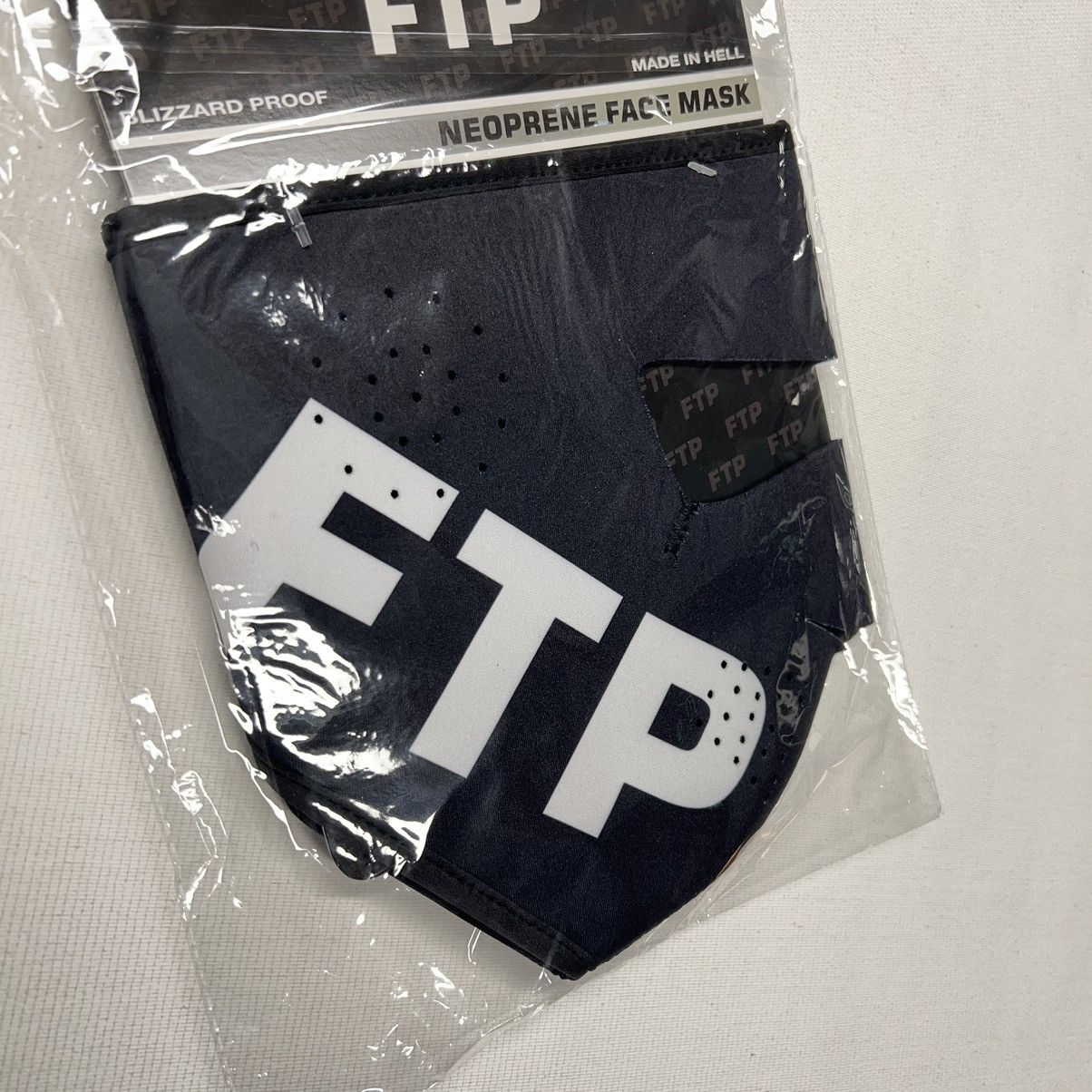 Fuck The Population NEW FTP Mask Neoprene Logo Black Ski Winter Face F-Tec Size ONE SIZE - 3 Thumbnail