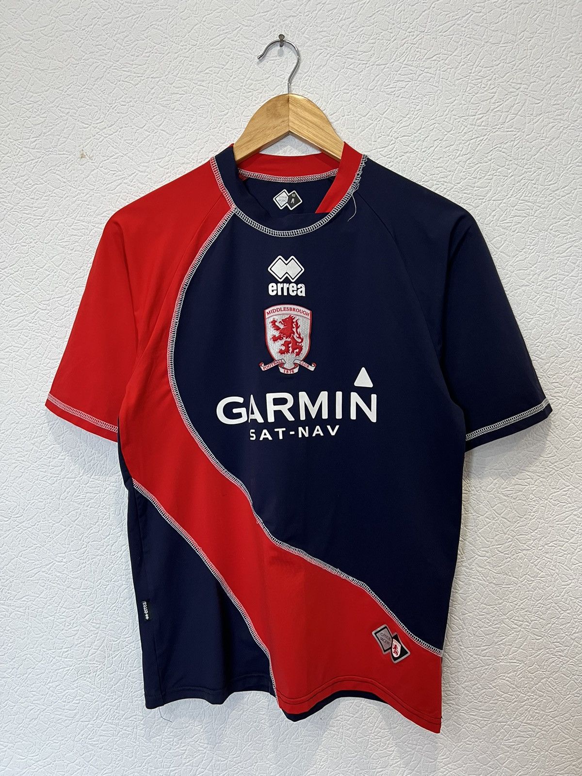 Vintage Middlesbrough Errea 2007/2009 Soccer Jersey Football Size US S / EU 44-46 / 1 - 1 Thumbnail