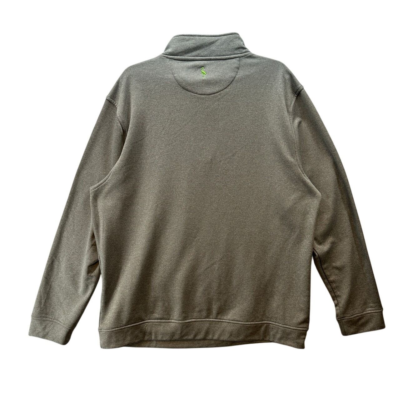Tailorbyrd TaylorByrd Size XXL Grey Half Zip Active Fleece Long Sleeve Size US XXL / EU 58 / 5 - 8 Thumbnail