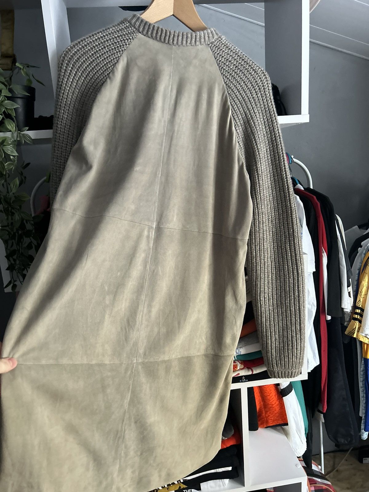 Brunello Cucinelli Brunello Cucinelli leather cashmere sweater cardigan Size US M / EU 48-50 / 2 - 17 Thumbnail
