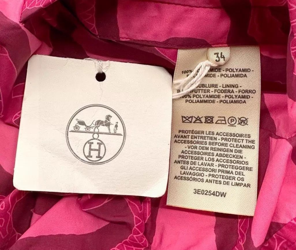 Hermes Hermes Fuchsia Jacket Women's Size 34 Size XS / US 0-2 / IT 36-38 - 6 Thumbnail