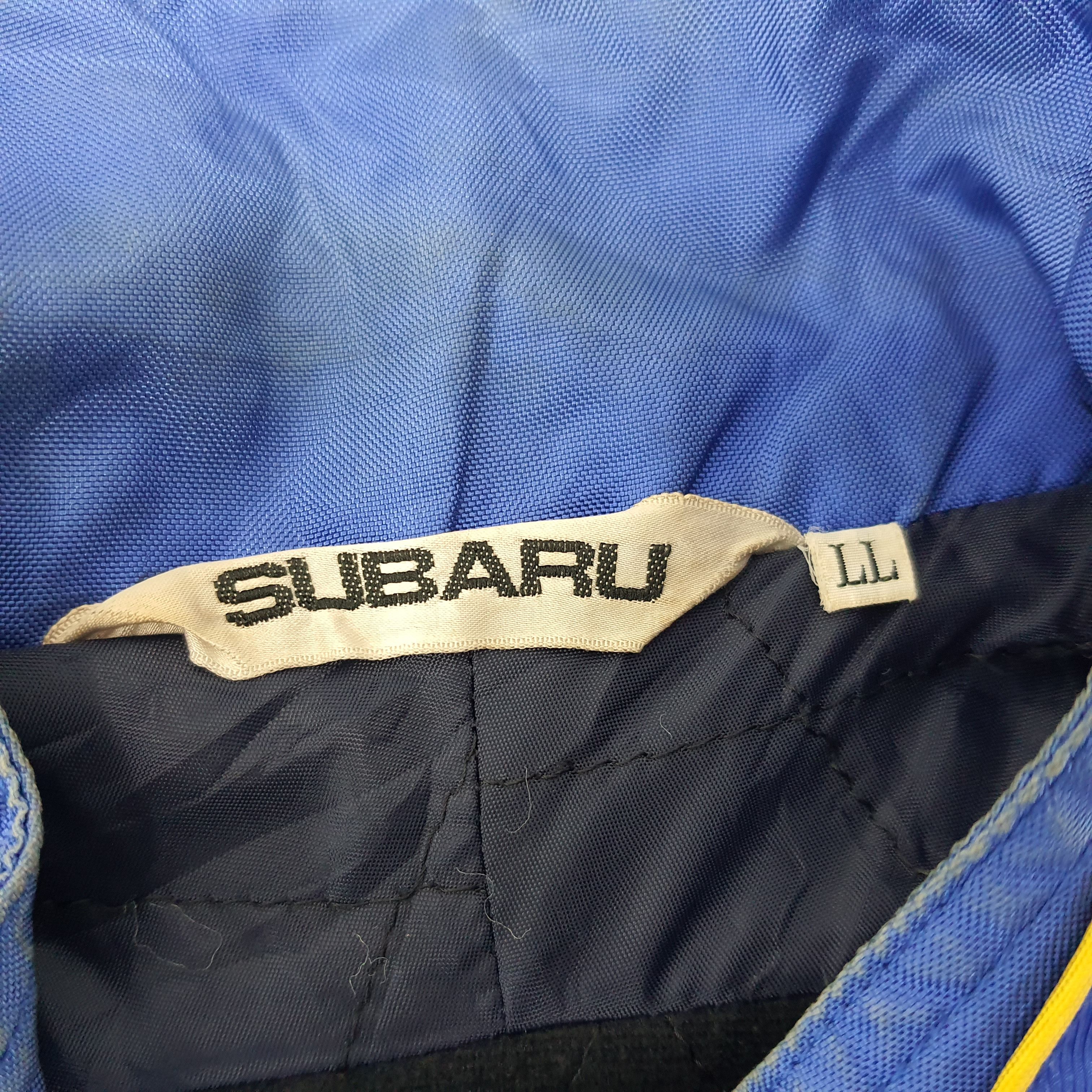 Japanese Brand × Vintage Vintage SUBARU Japan Motorsports Racing Brand Jacket Size US XL / EU 56 / 4 - 5 Thumbnail