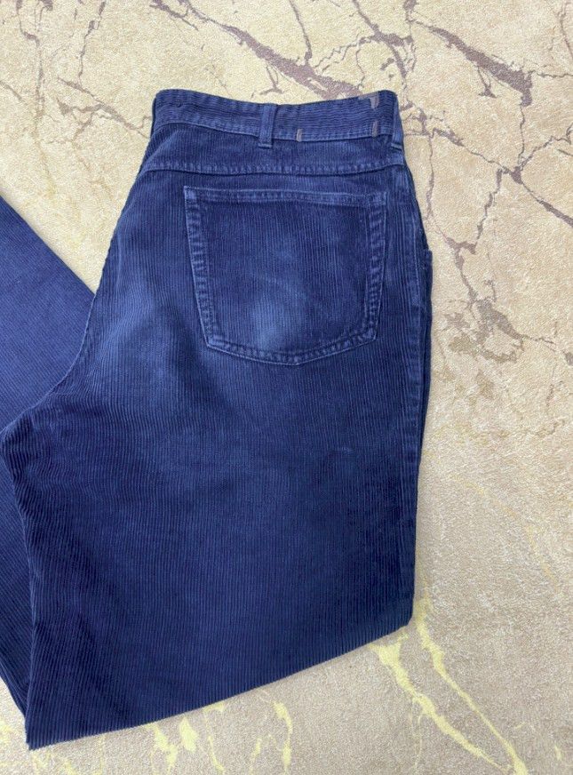 Stone Island Rare Stone Island Marina 1985 Corduroy Trousers Size 52 36 Size US 36 / EU 52 - 13 Thumbnail