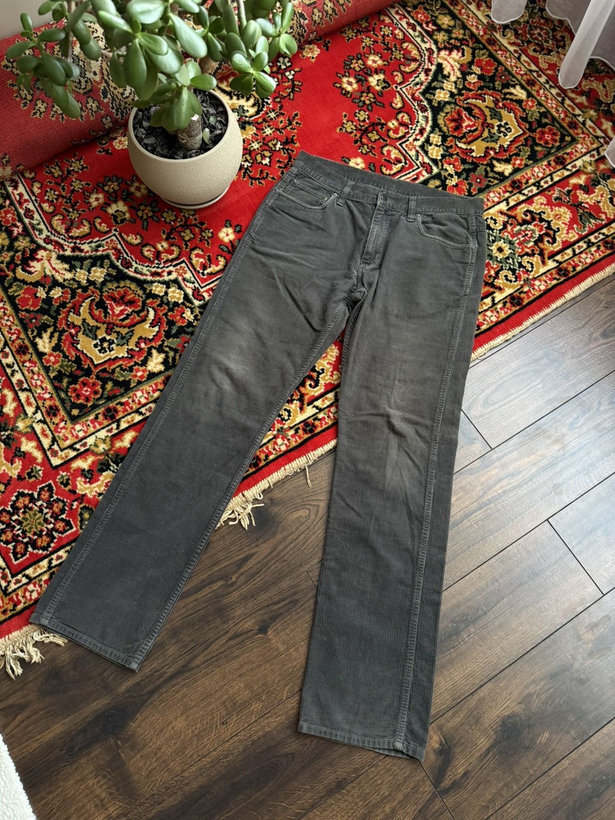 Carhartt Wip Carhartt Western Corduroy Pants Travis Vibe Size US 32 / EU 48 - 1 Thumbnail
