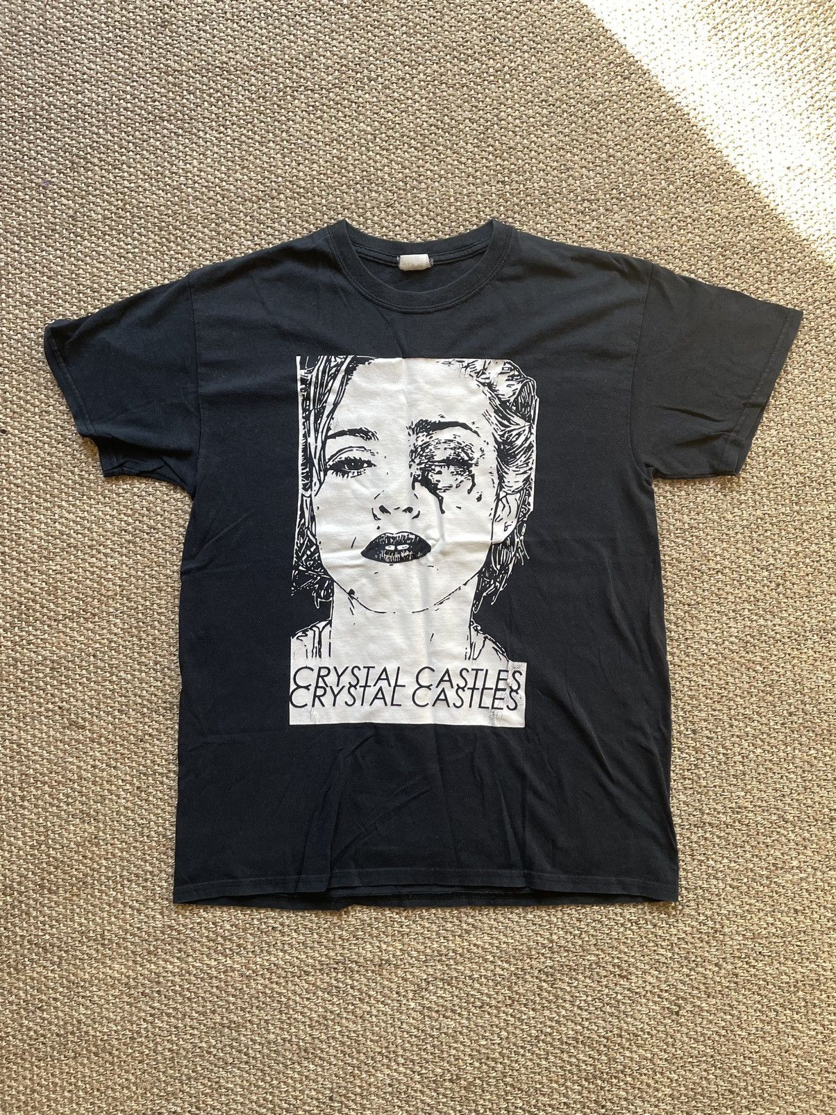 Band Tees Crystal Castles Madonna Tee | Grailed