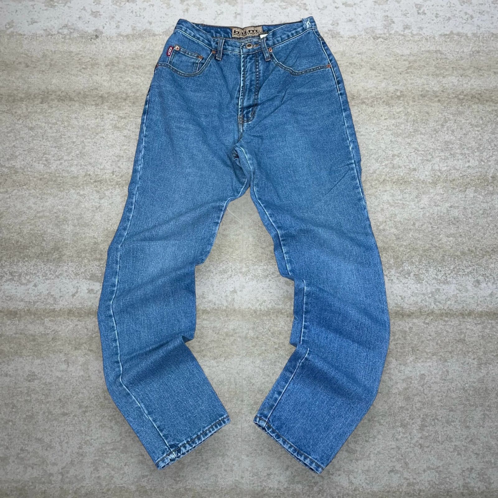 B.U.M Equipment Vintage 90s Bum Equipment Jeans 28x32 Relaxed Medium Wash Size 28" / US 6 / IT 42 - 2 Thumbnail