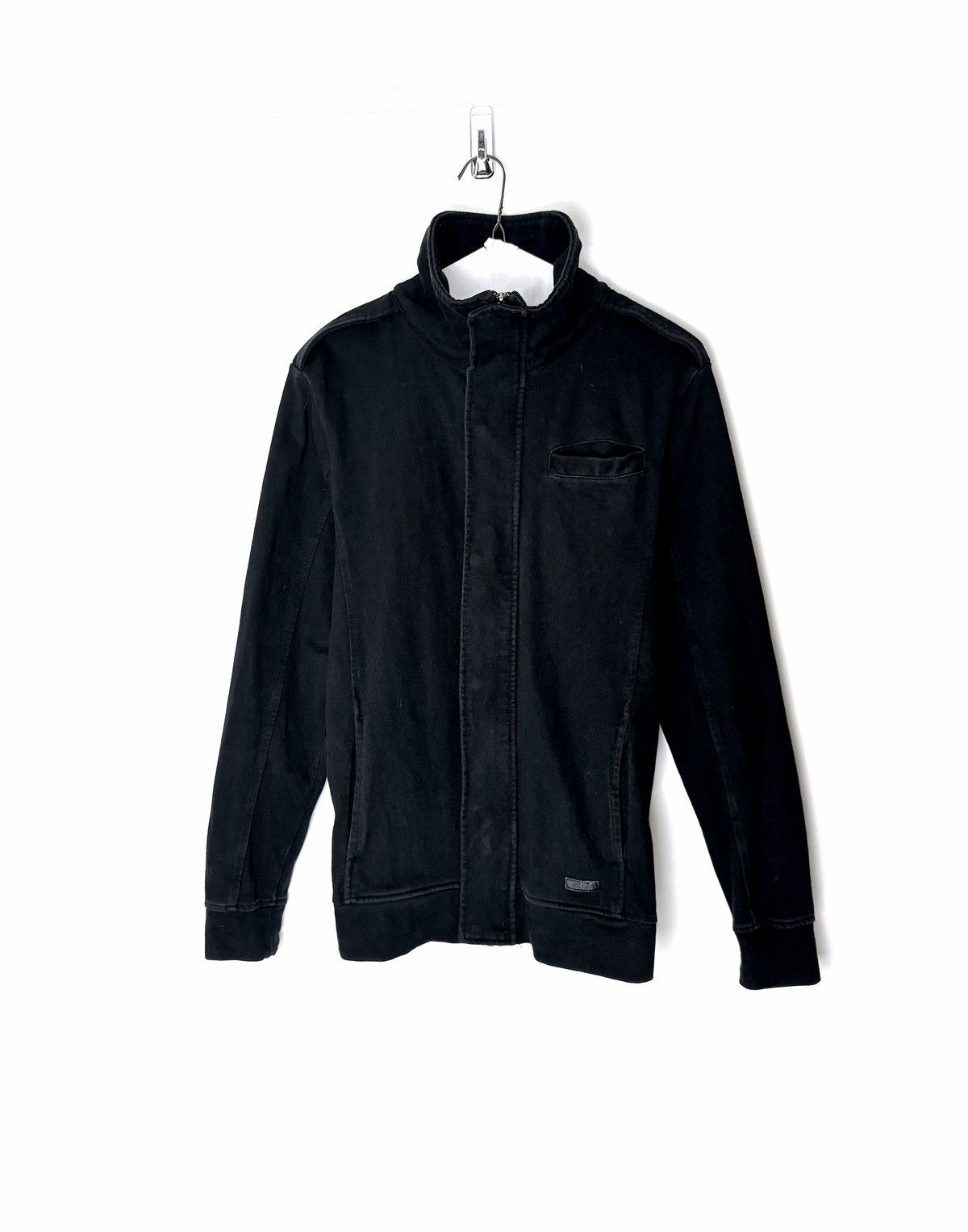 KREW KR3W Black Zip-up Stand Collar Jacket Size US S / EU 44-46 / 1 - 2 Thumbnail