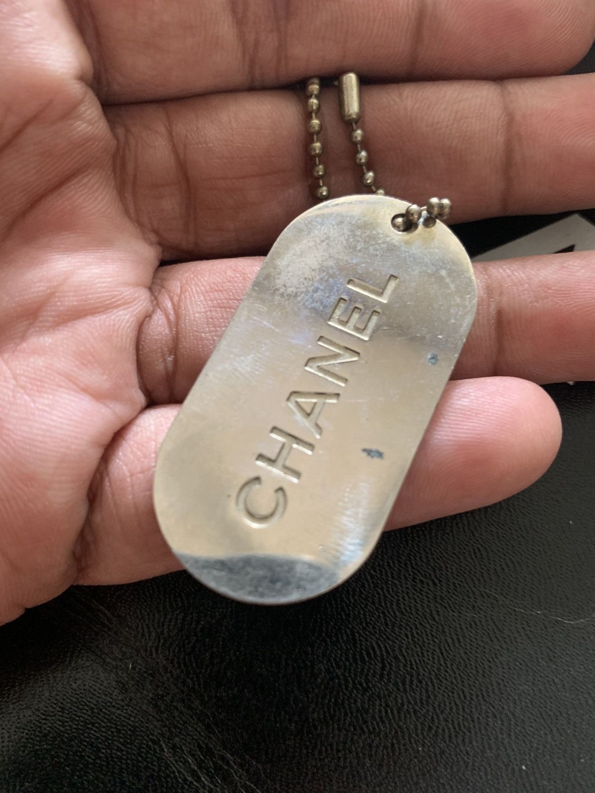 Chanel Rare Chanel gold stripes pendant Size ONE SIZE - 5 Thumbnail
