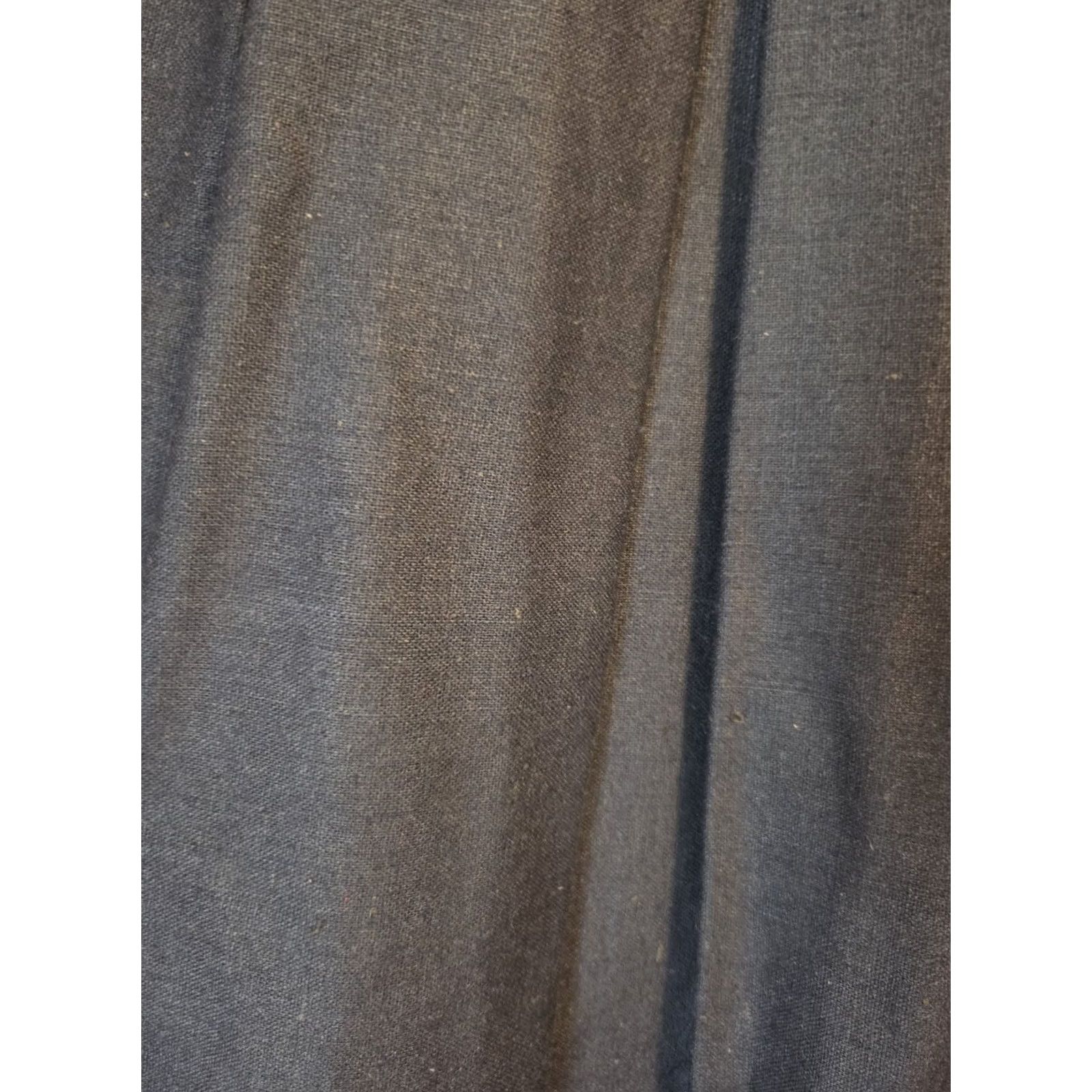 Vintage VINTAGE Weathervane Navy Blue Silk Twill Secretary/Geek Skirt 90s 6 Womens Size 28" / US 6 / IT 42 - 5 Thumbnail