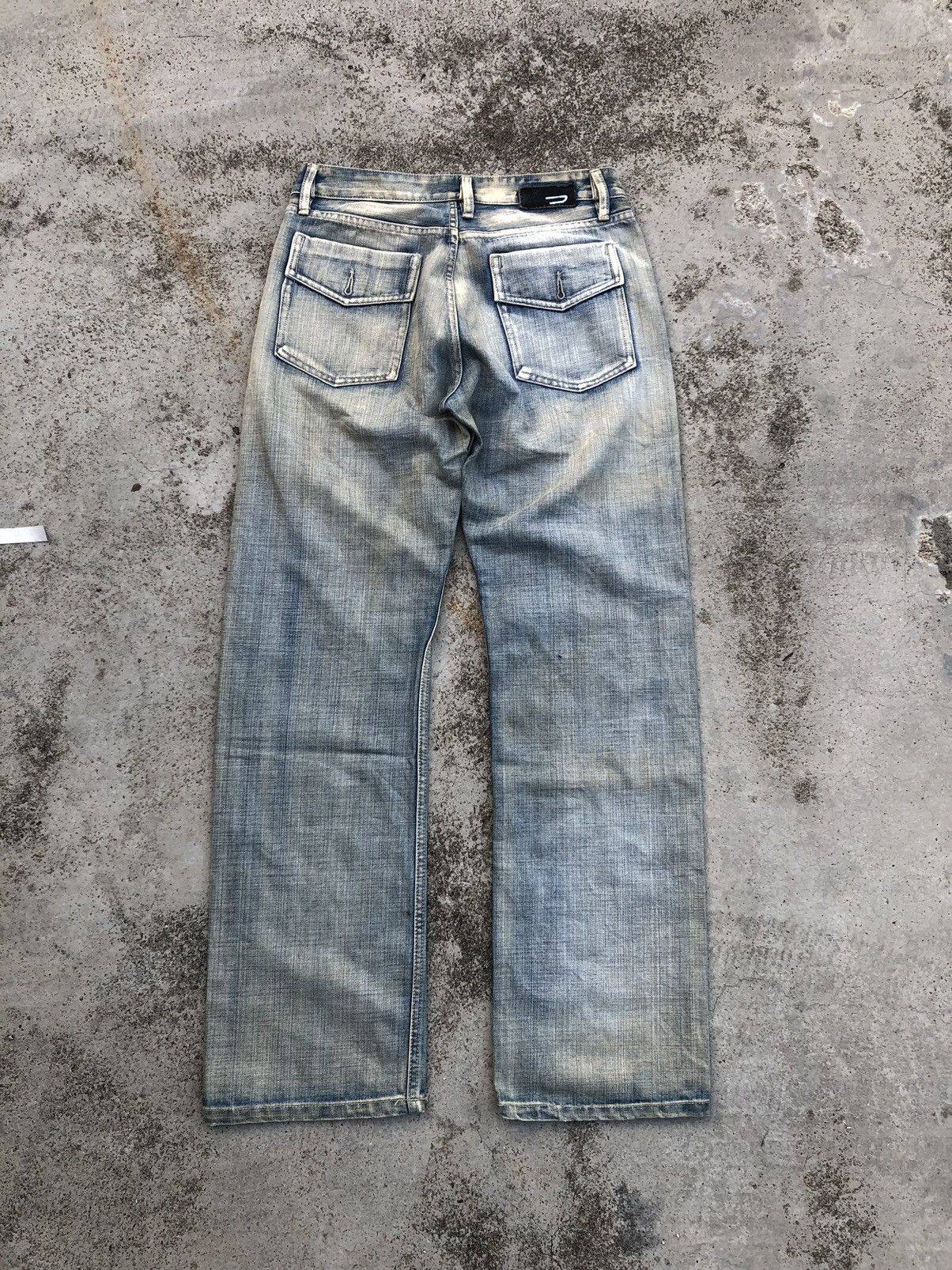 Diesel WIDE LEG RUSTY DENIM BY DIESEL Size US 33 - 8 Thumbnail