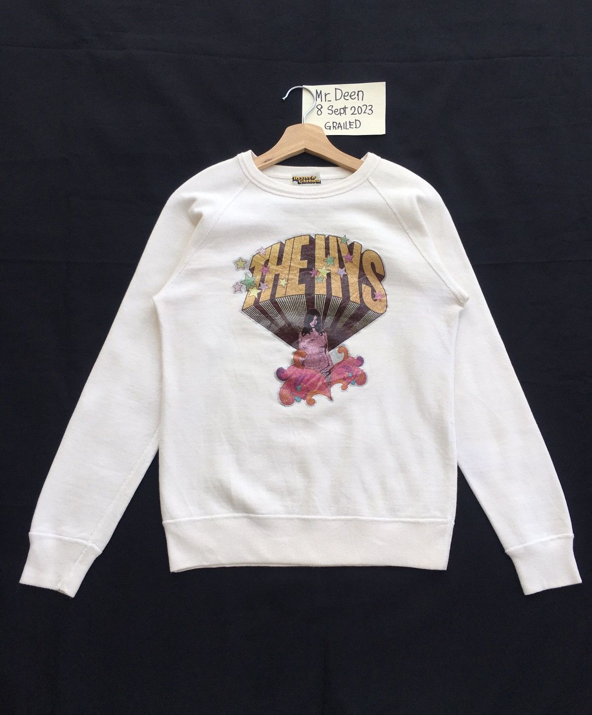 Hysteric Glamour Rare Hysteric Glamour THE HYS Spellout Sweatshirt Size US S / EU 44-46 / 1 - 2 Thumbnail