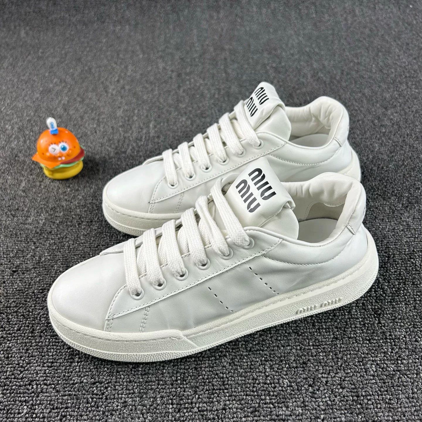 Miu Miu MiuMiu White Sneakers Size US 6 / IT 36 - 1 Thumbnail