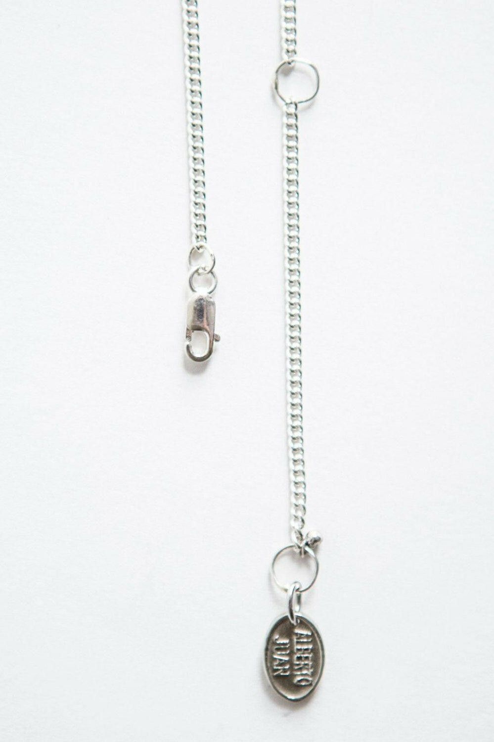 Designer Victorian Rose Cut Garnet Beaded Sterling Silver Necklace Size ONE SIZE - 4 Thumbnail