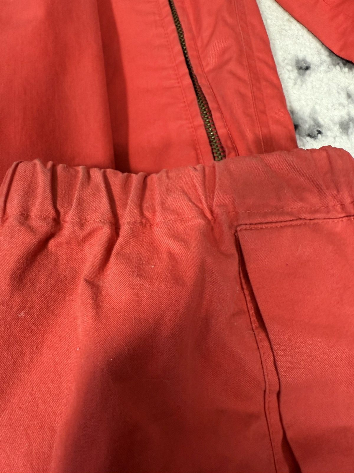 Giorgio Armani Rare Unique Giorgio Armani 1980s Runway Red Jumpsuit Size US 34 / EU 50 - 9 Thumbnail