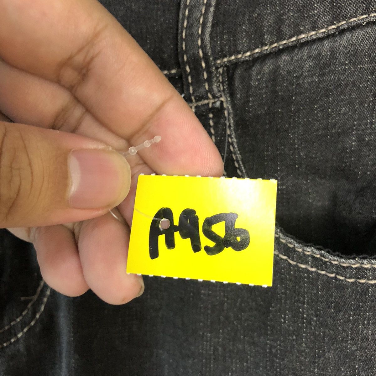 Japanese Brand Maliani Black Cropped seditionaries punk cargo Pants #A956 Size US 29 - 15 Thumbnail