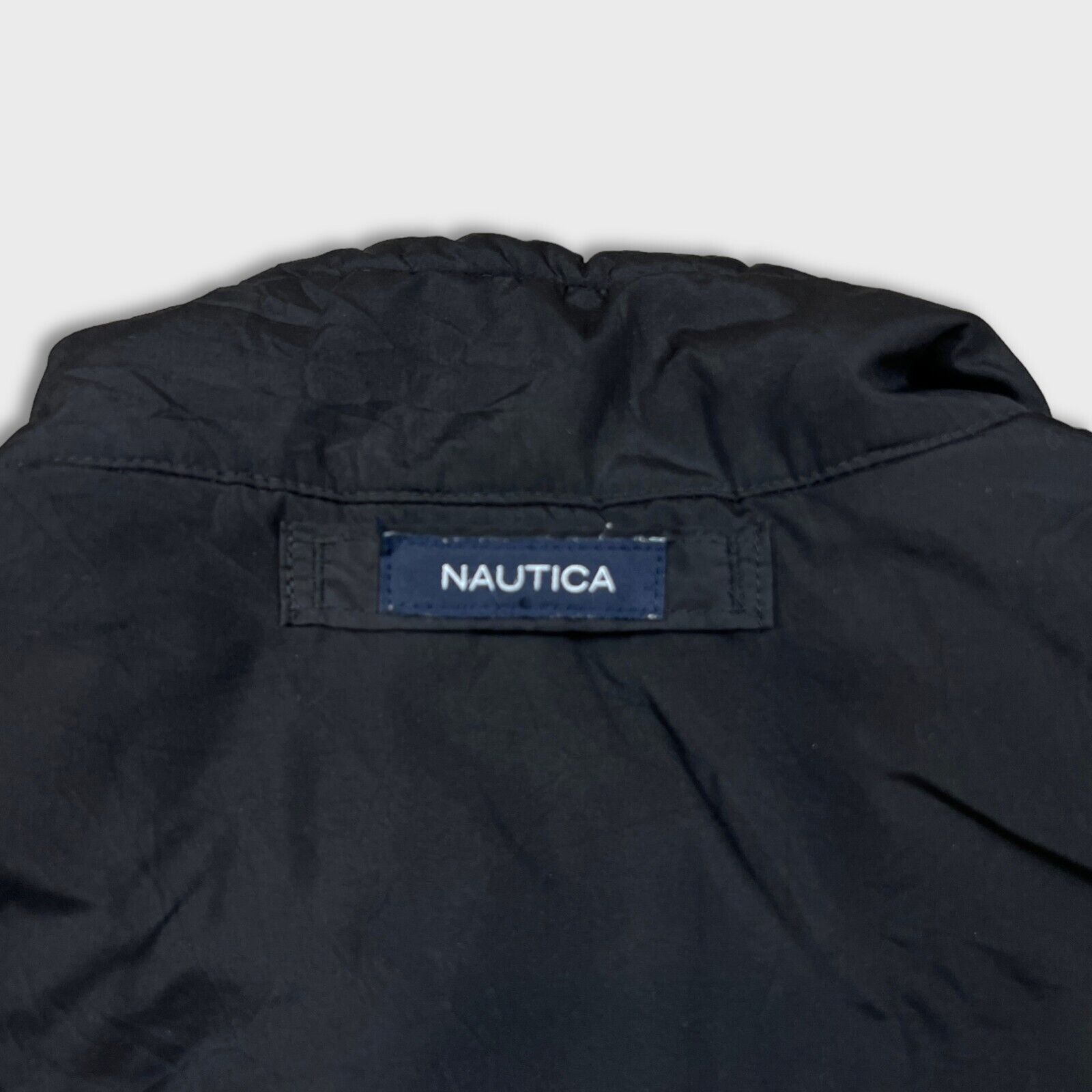 Nautica × Vintage Nautica Jacket Large Spell Out Full Zip Bomber Windbreaker Size US L / EU 52-54 / 3 - 5 Thumbnail