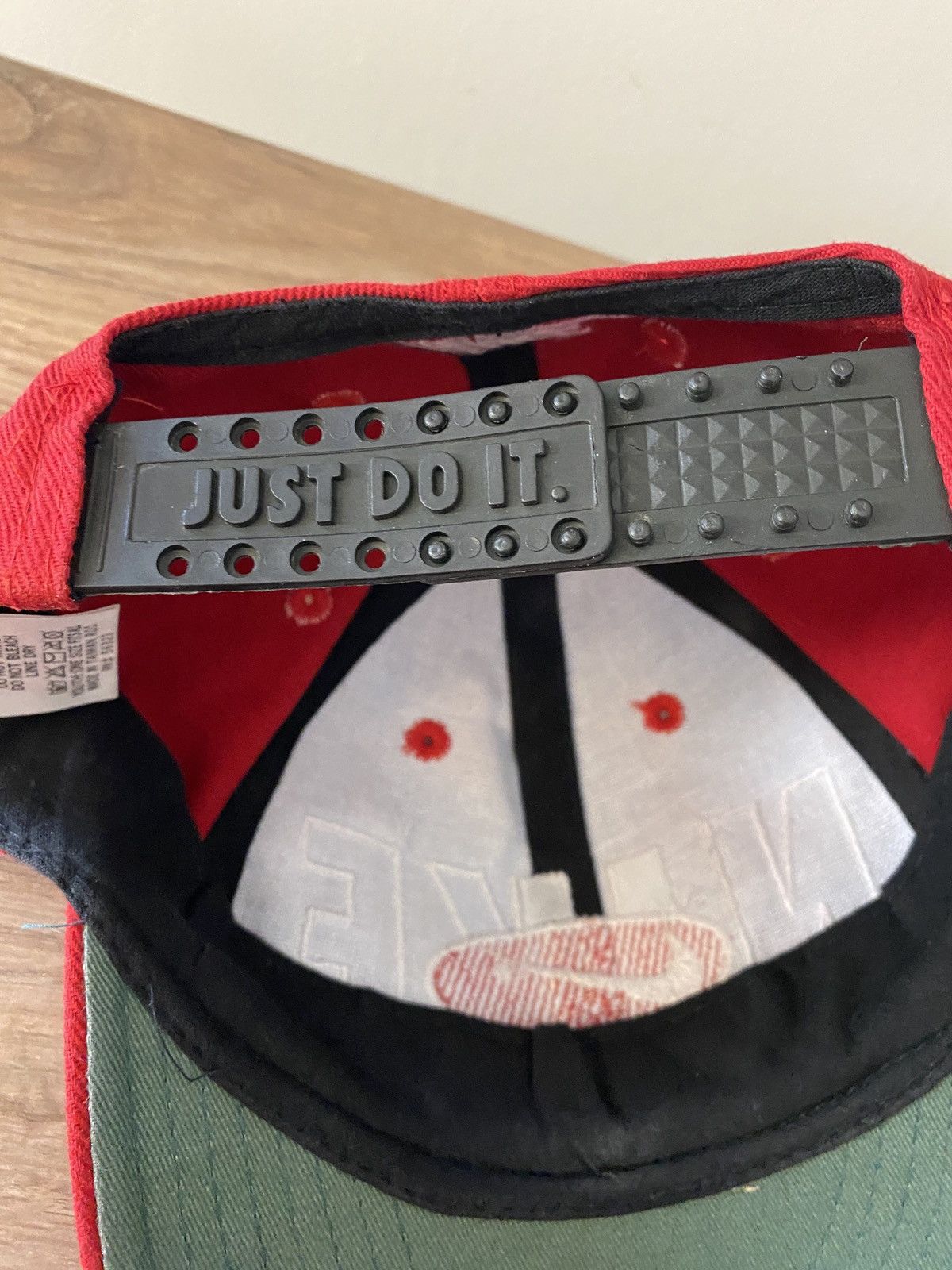 Nike Vintage 90’s Nike Spell Out Double Snap Back Youth Hat Cap Size ONE SIZE - 12 Thumbnail