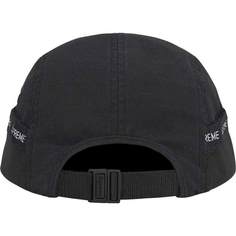 Supreme Supreme Mesh Pocket Camp Cap 'Black' Size ONE SIZE - 3 Thumbnail