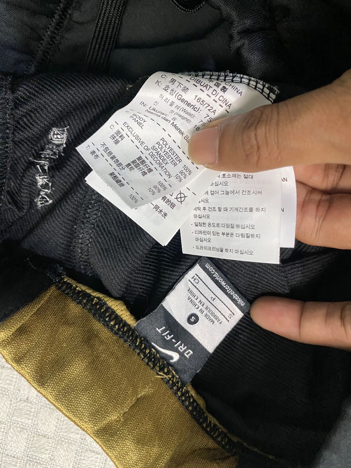 Carhartt Wip × Nike 💥 VINTAGE NIKE BAGGY 90S WIDE LEG TRACK PANTS Y2K Size US 26 / EU 42 - 3 Thumbnail
