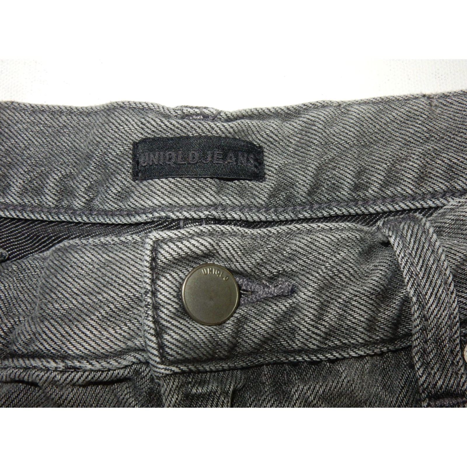 Uniqlo VINTAGE Uniqlo Baggy Jeans Size 26x31 Gray Y2K Mens Size US 26 / EU 42 - 5 Thumbnail