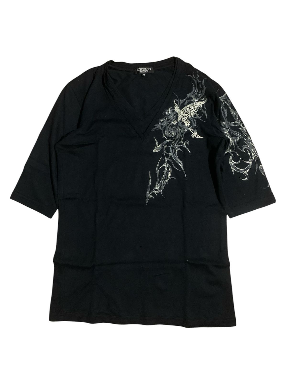 If Six Was Nine × Le Grande Bleu (L.G.B.) × Tornado Mart 2000s Tornado mart - raglan double layer tribal vikeistyel Size US M / EU 48-50 / 2 - 1 Thumbnail