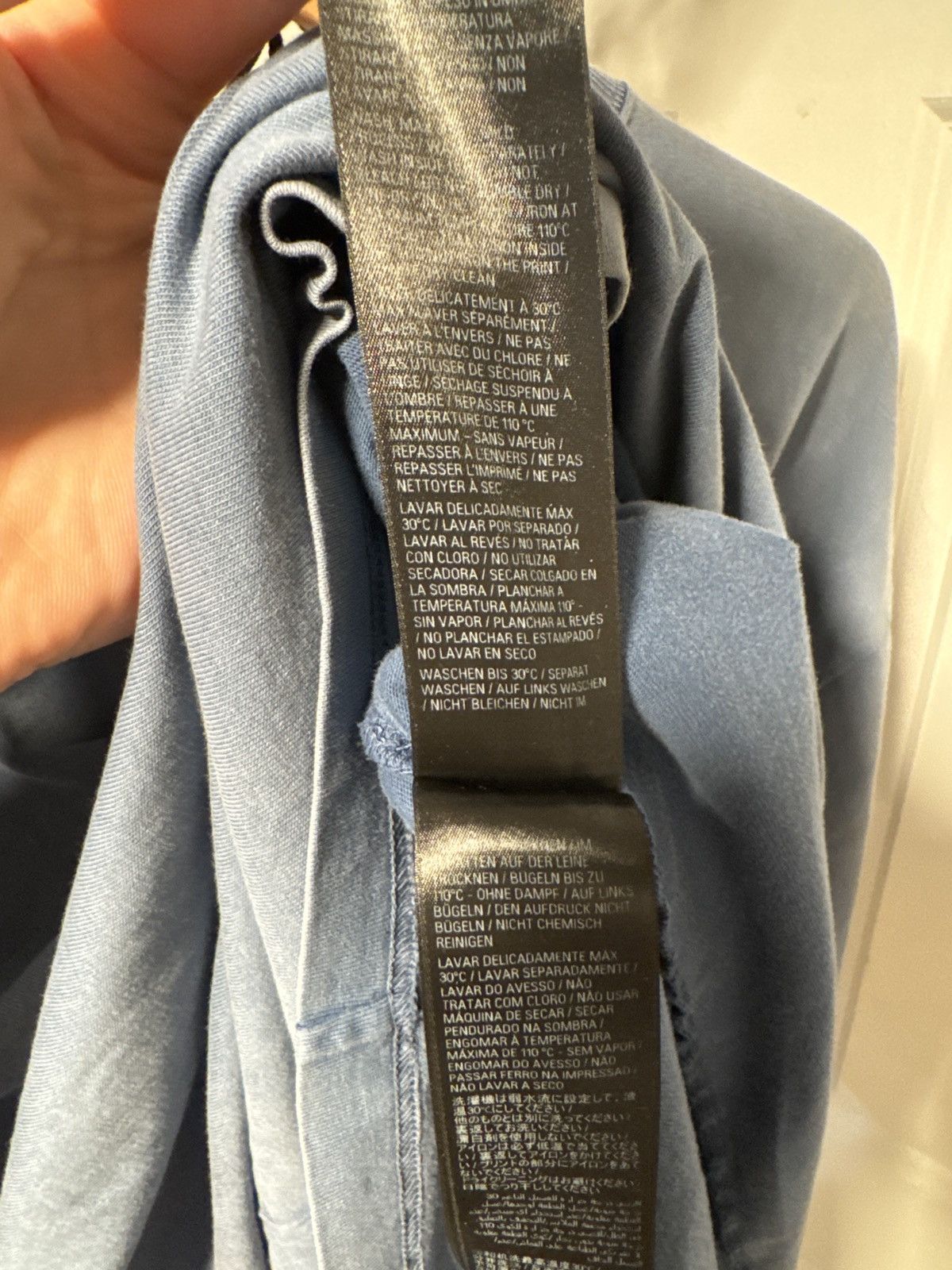 Balenciaga BALENCIAGA Rervese Logo Cotton Tee Size US XL / EU 56 / 4 - 11 Thumbnail