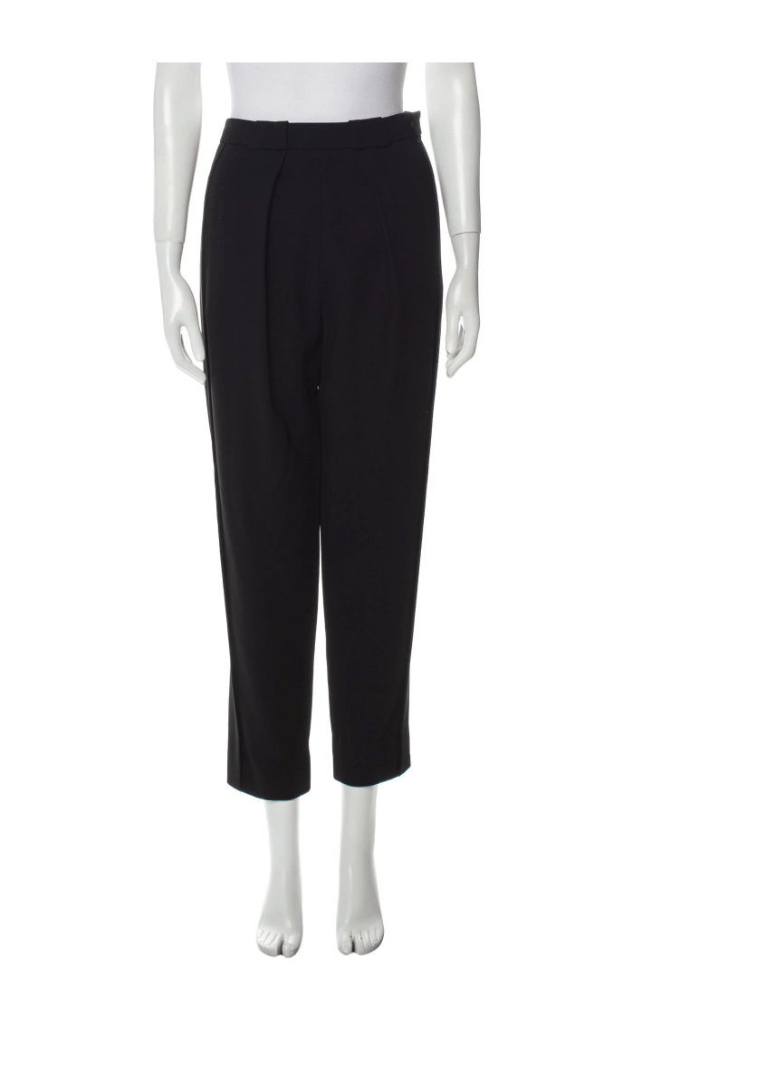 image of Balenciaga By Nicolas Ghesquiere 2011 Collection Pants in Black, Women's (Size 26)