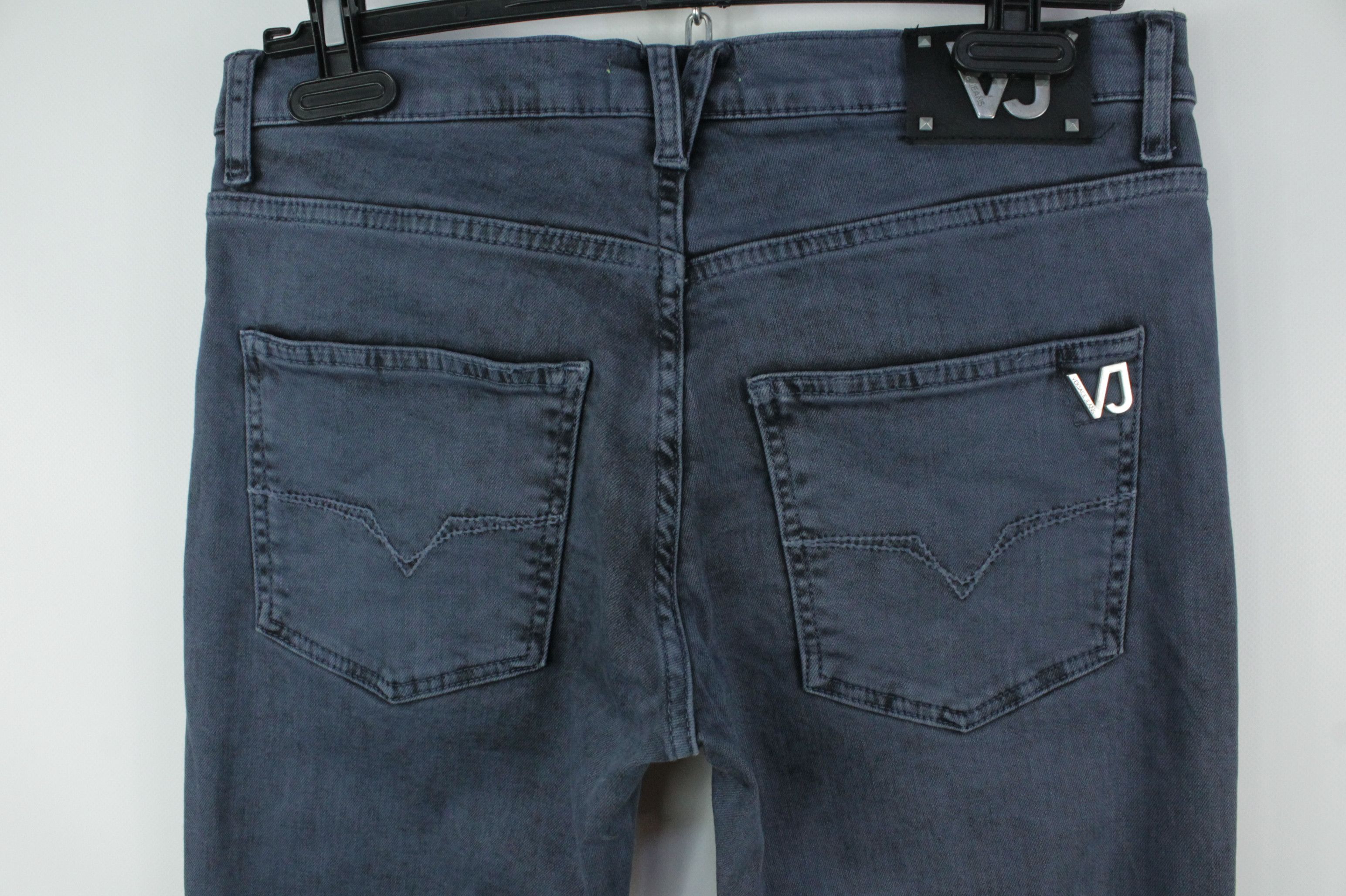 Versace Jeans Couture Versace Slim Fit Blue Denim Jeans Men's Size US 28 / EU 44 - 5 Thumbnail