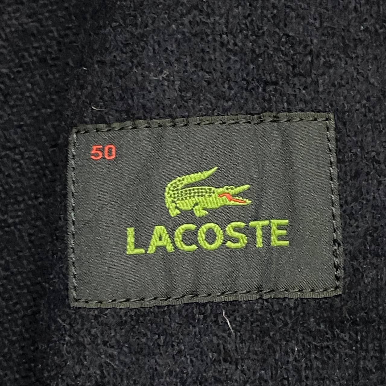 Lacoste Vintage Lacoste Wool Coat Jacket Size US M / EU 48-50 / 2 - 10 Thumbnail