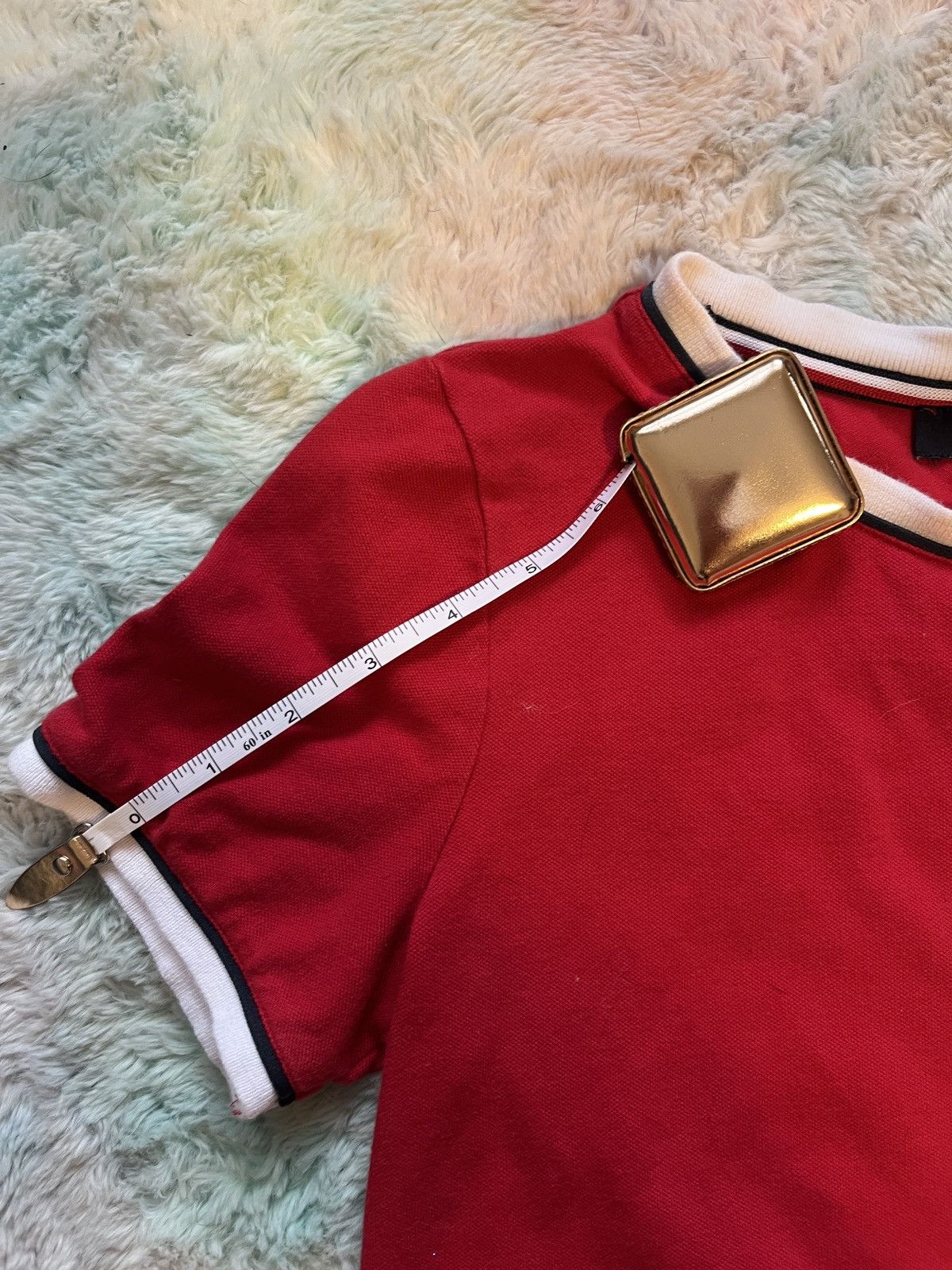 Tommy Hilfiger Tommy Hilfiger Red Ringer Tee Size XS / US 0-2 / IT 36-38 - 4 Thumbnail