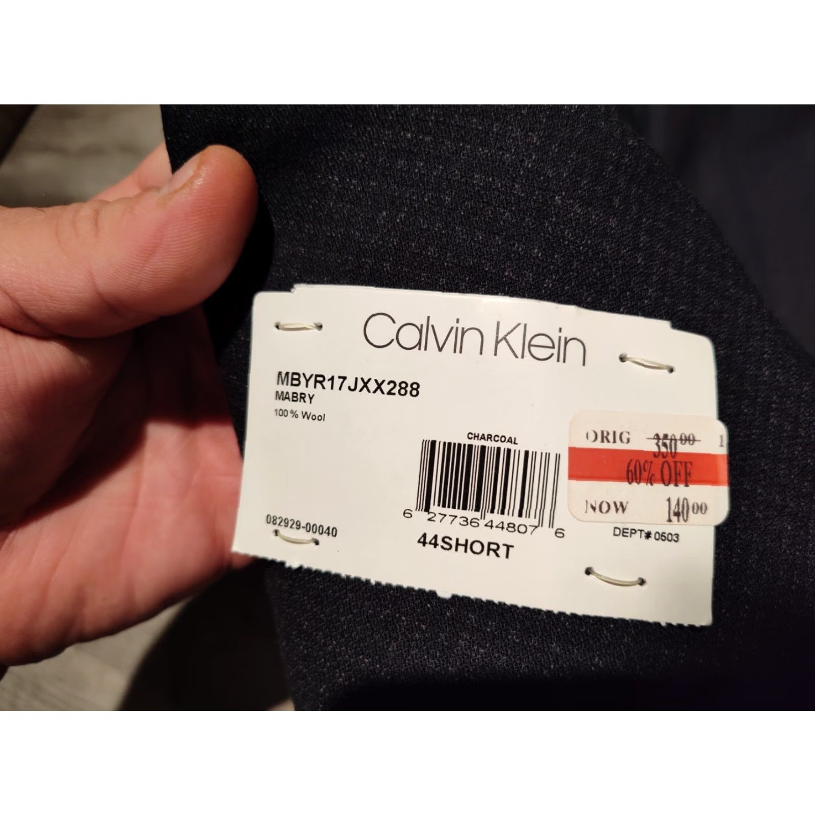 Calvin Klein Calvin Klein Blazer Shirt? Size 44R - 5 Thumbnail