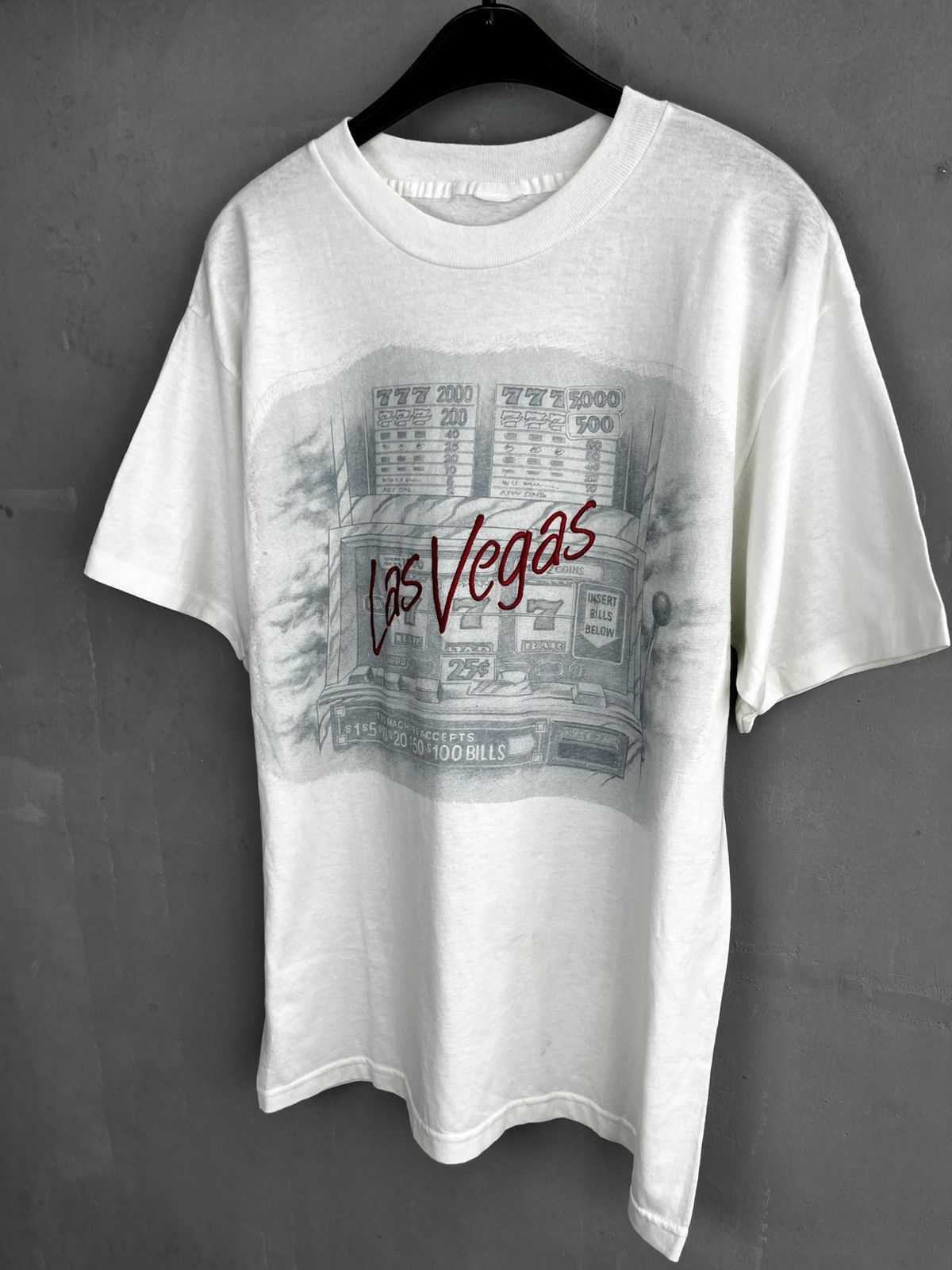 Vintage Las vegas t shirt 1990 s vintage Size US XL / EU 56 / 4 - 1 Thumbnail