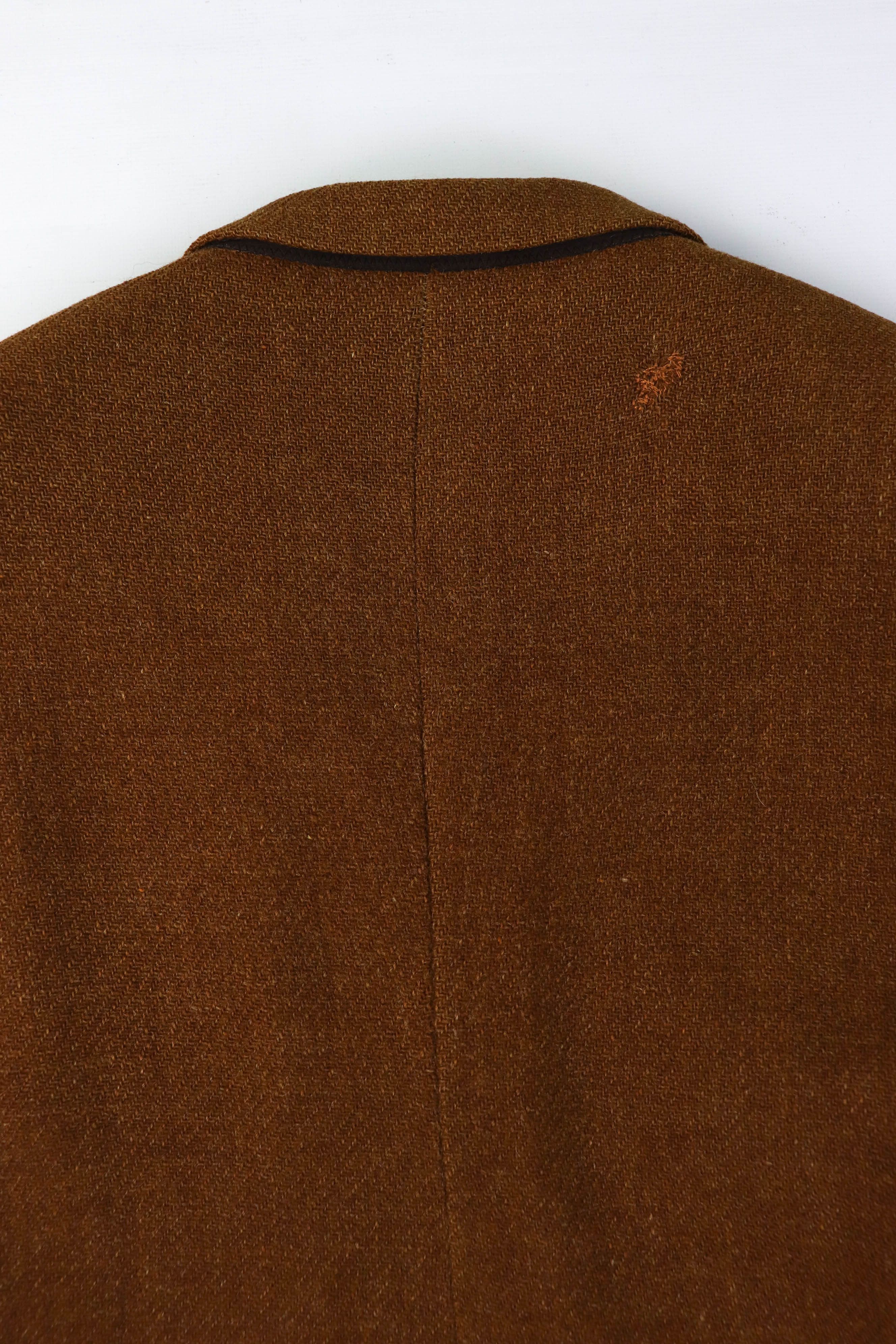 Hackett HACKETT England Made Leather Patches Distressed Tweed Blazer Size US M / EU 48-50 / 2 - 13 Thumbnail