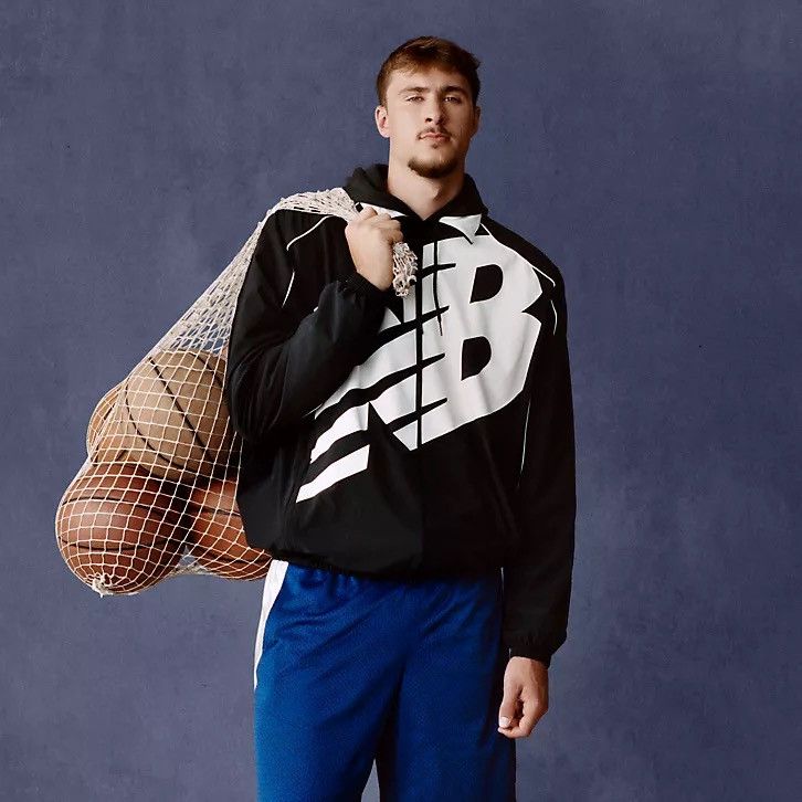 New Balance Basketball Oversized Print Woven Jacket Size US XXL / EU 58 / 5 - 5 Thumbnail