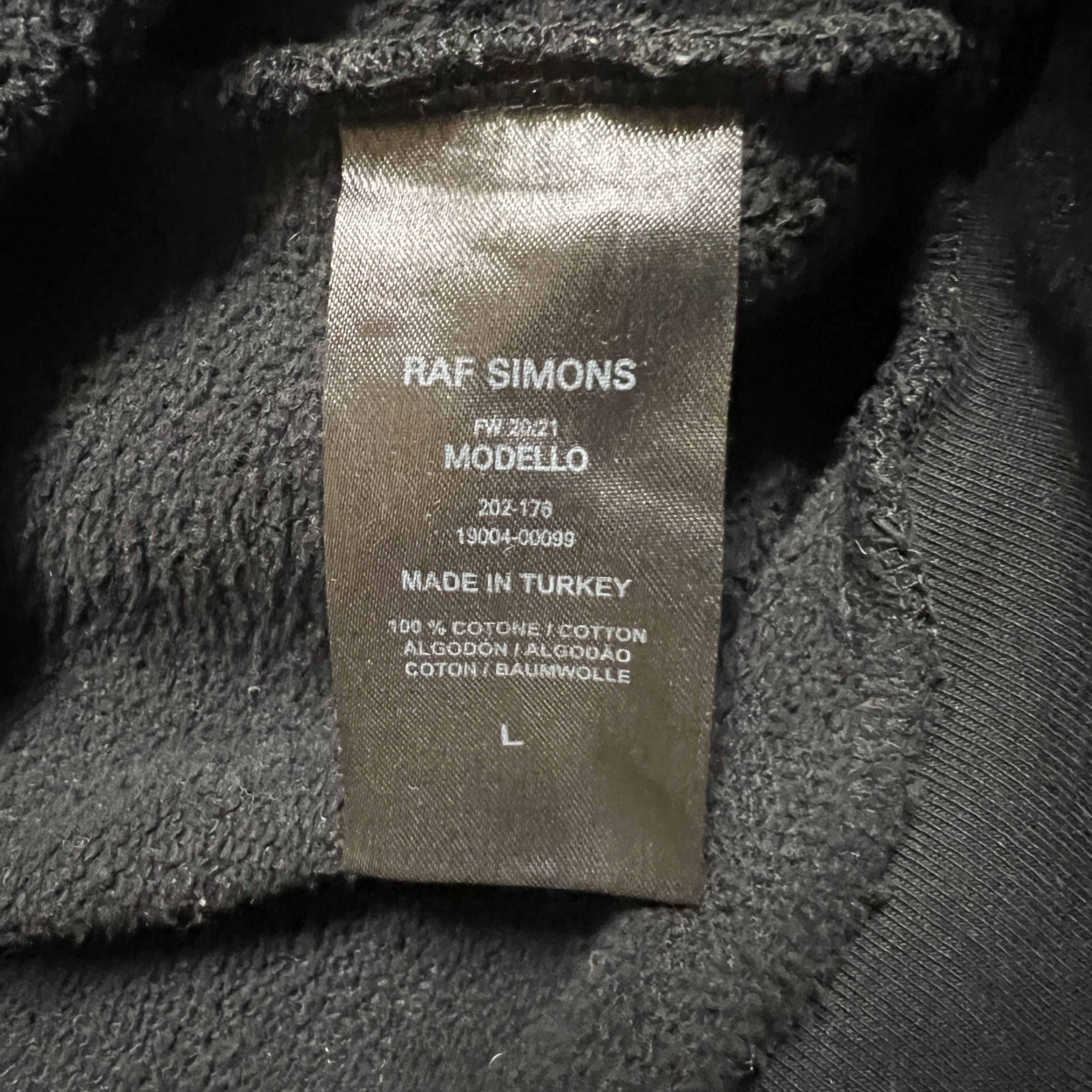 Raf Simons Raf Simons Sample Destroyed Hoodie Size US L / EU 52-54 / 3 - 8 Thumbnail