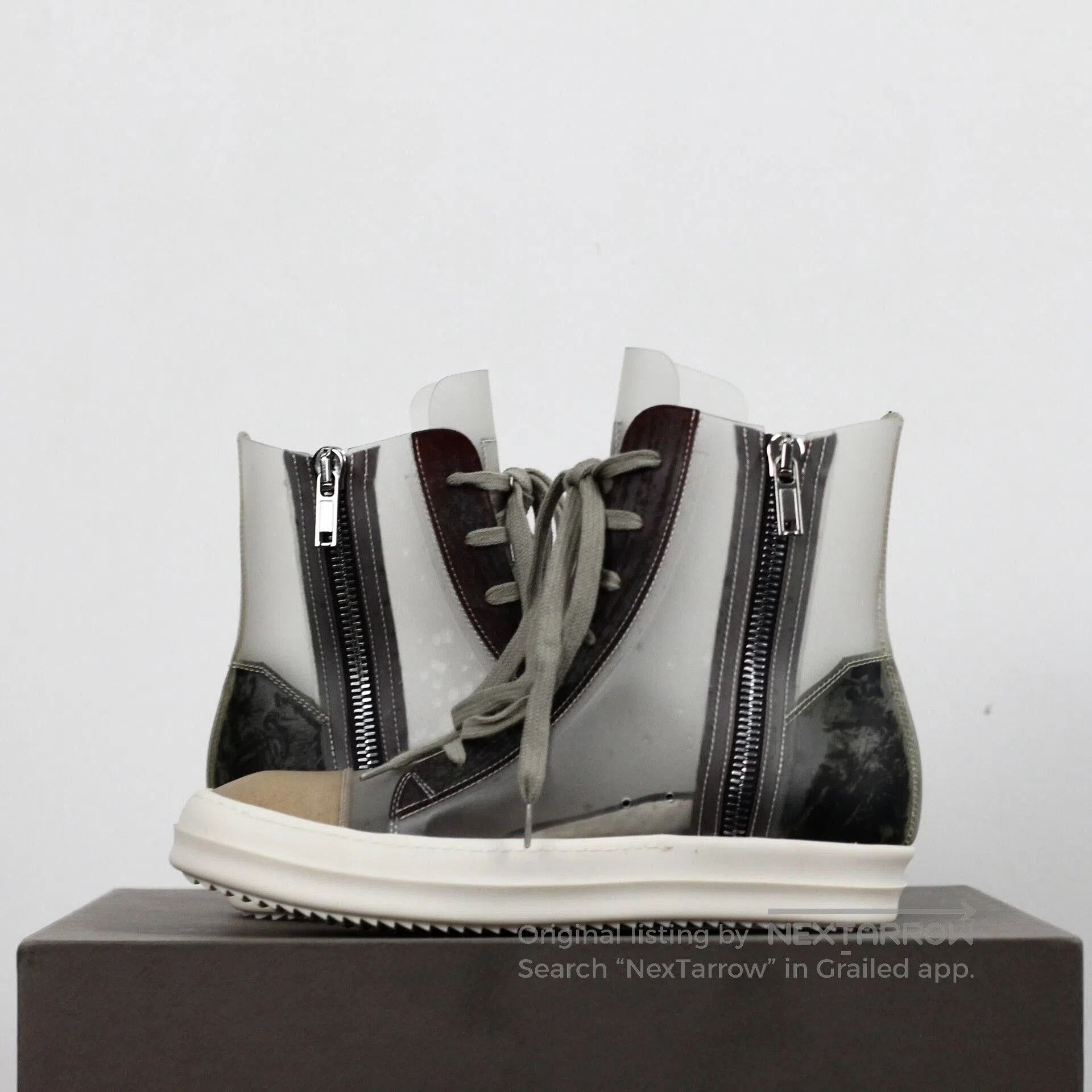 Rick Owens Rick Owens Transparent PVC High. Size US 7.5 / EU 40-41 - 4 Thumbnail