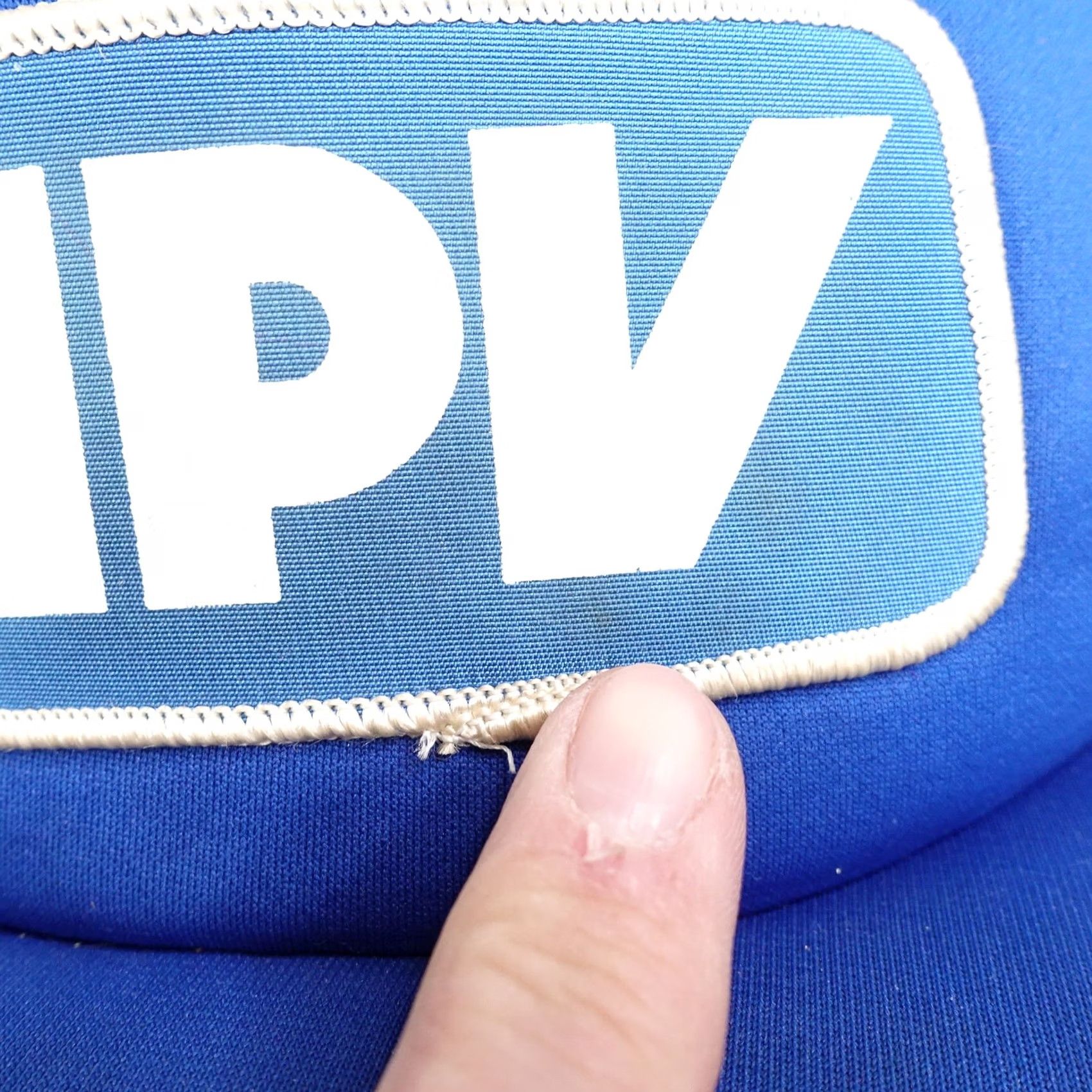 Vintage VINTAGE APV PATCH BLUE ADJUSTABLE SNAPBACK BASEBALL HAT CAP Size ONE SIZE - 3 Thumbnail