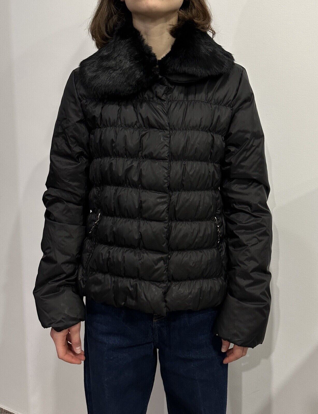 John Galliano John Galliano Down Women Puffer Jacket With Fur Black Size M / US 6-8 / IT 42-44 - 1 Thumbnail