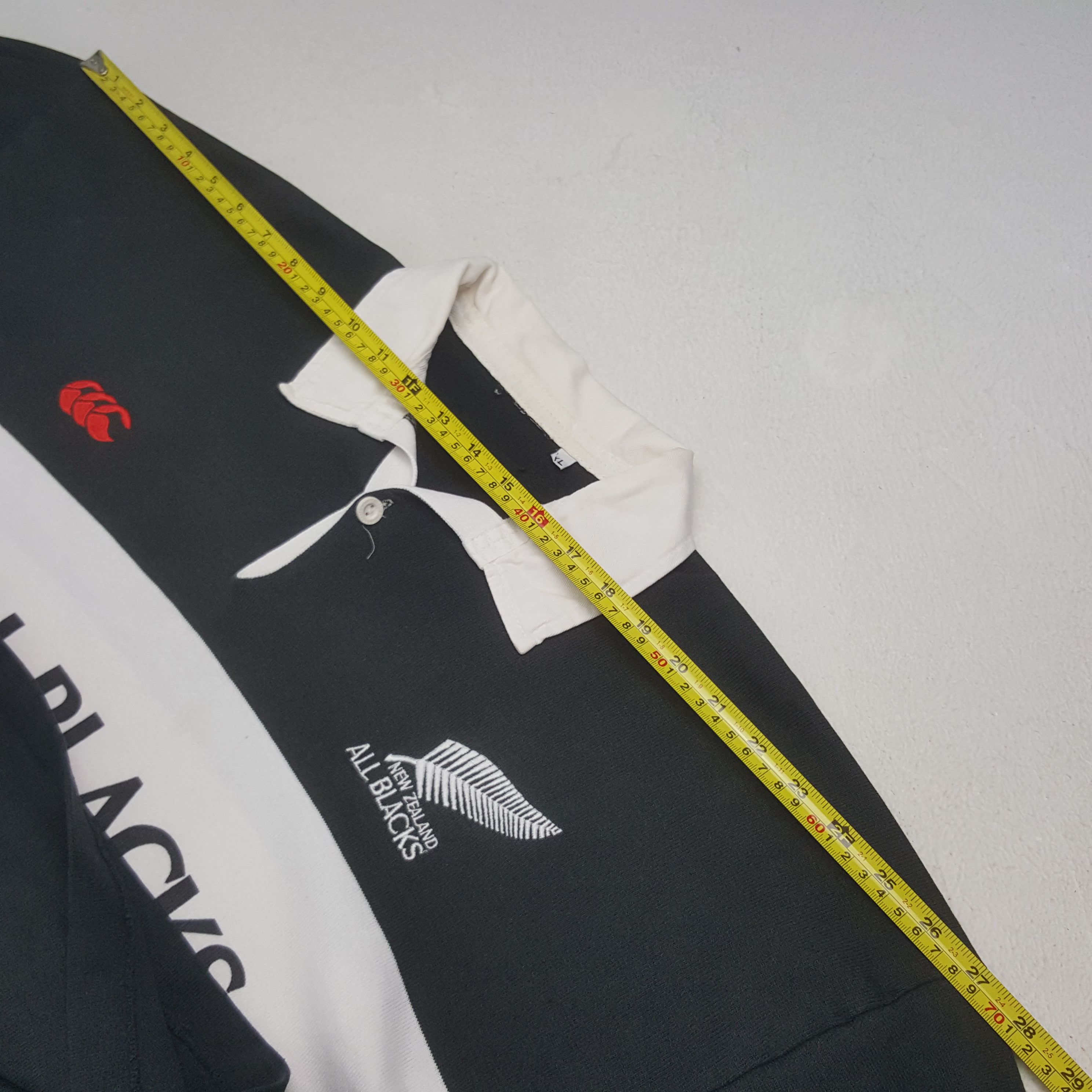 Canterbury of New Zealand Vintage Canterbury All Black Polo Shirt Size US XL / EU 56 / 4 - 6 Thumbnail