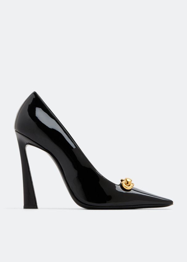 image of Saint Laurent Paris Oc11Z10524 Severine Pumps In Black Shoes, Women's (Size 6)