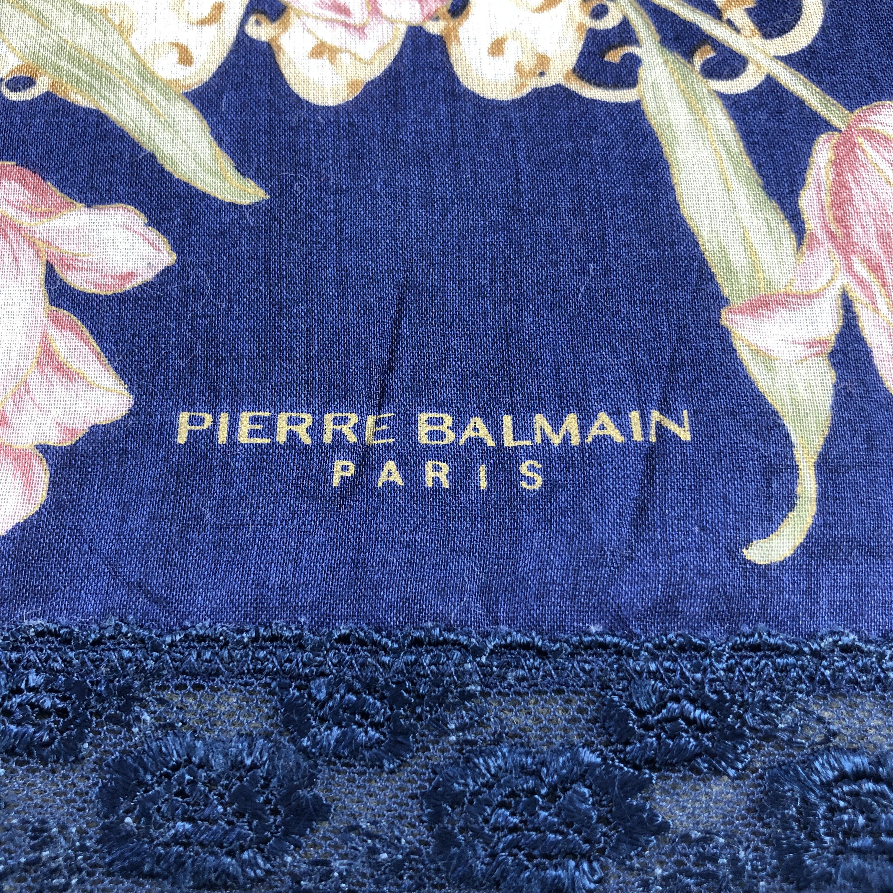 Pierre Balmain Pierre Balmain Handkerchief Neckerchief Bandana H2336 Size ONE SIZE - 4 Thumbnail