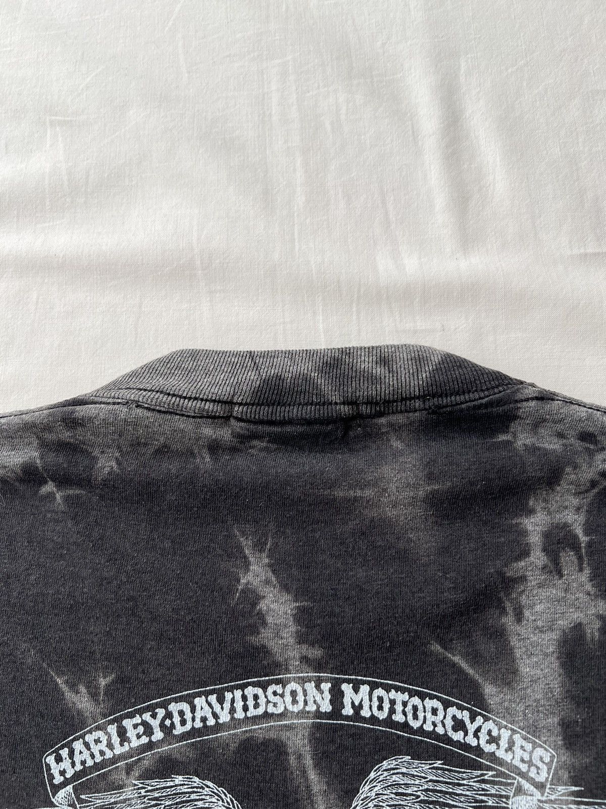 Harley Davidson Vintage 80s Harley Davidson Follow Nobody Tie Dye T-shirt Size US M / EU 48-50 / 2 - 17 Thumbnail