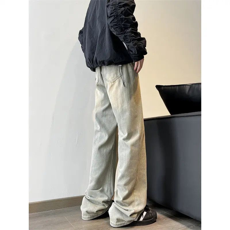 Japanese Brand × Jean Retro loose fringed ripped jeans Size US 30 / EU 46 - 4 Thumbnail