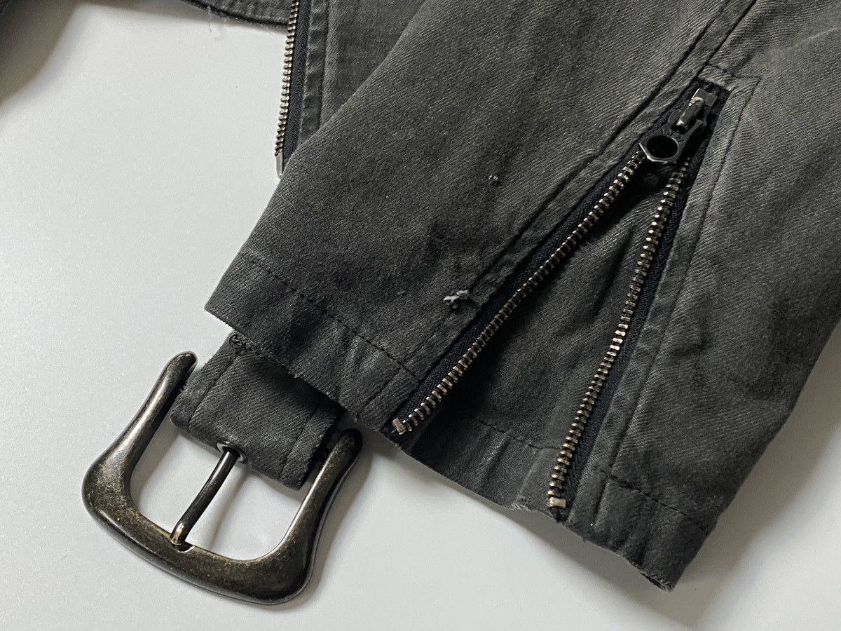 Polo Ralph Lauren × RRL Ralph Lauren × Ralph Lauren Denim and Supply Ralph Lauren Denim Washed Biker Jacket Size US XXL / EU 58 / 5 - 4 Thumbnail